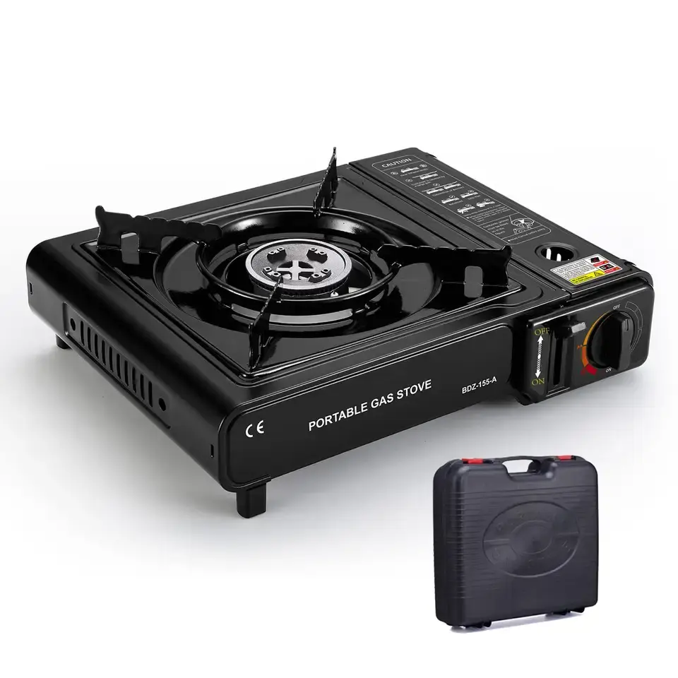 Gas Camping Stove Single Burner Estufa de campamento Mini Cooktop Outdoor Stove Camping Single Burner