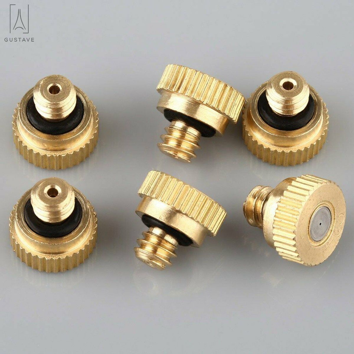 Gustavedesign 10/20/30Pcs Brass Misting Nozzles 0.012