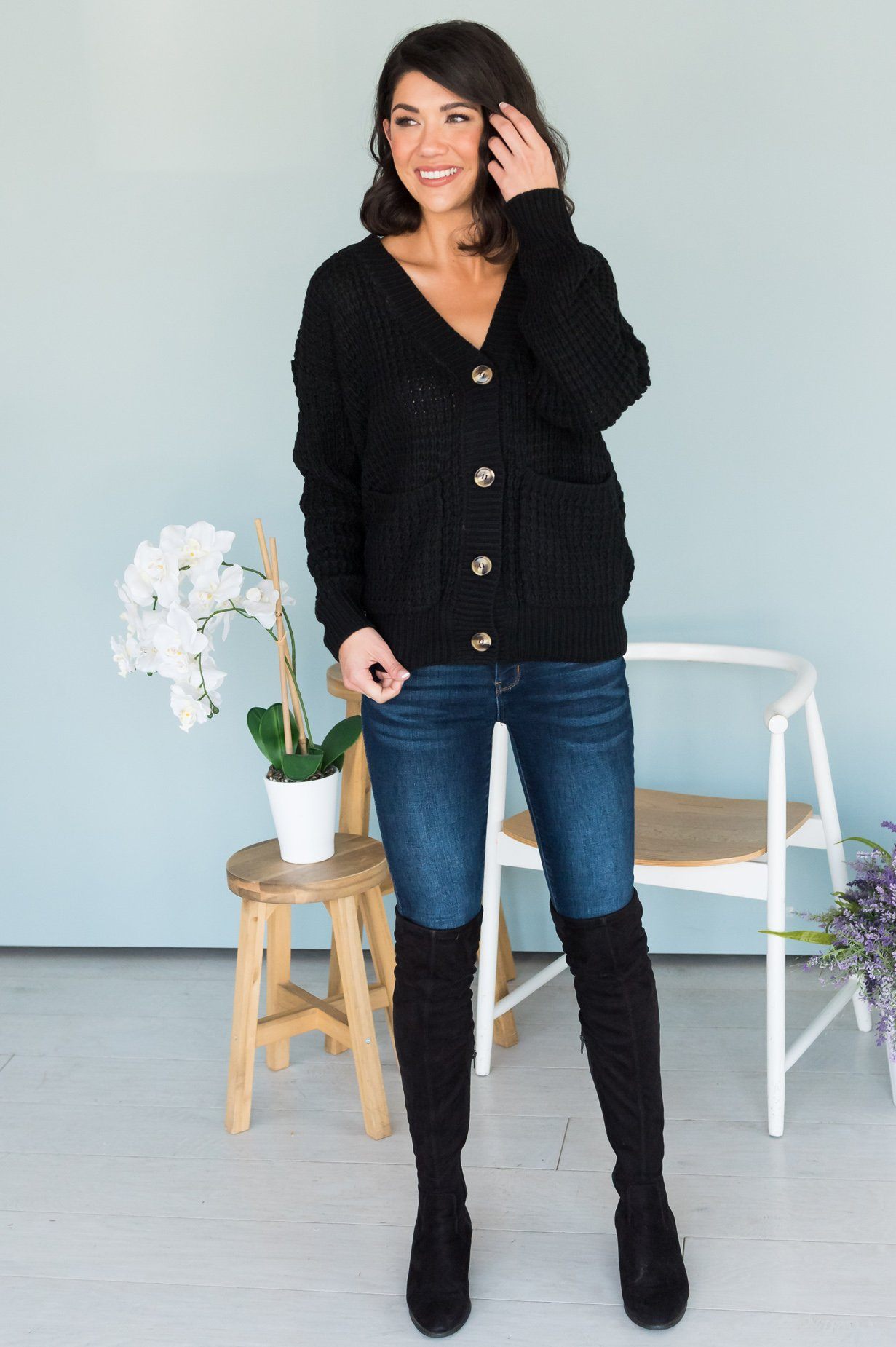 Autumn is Calling Button Up Cardigan