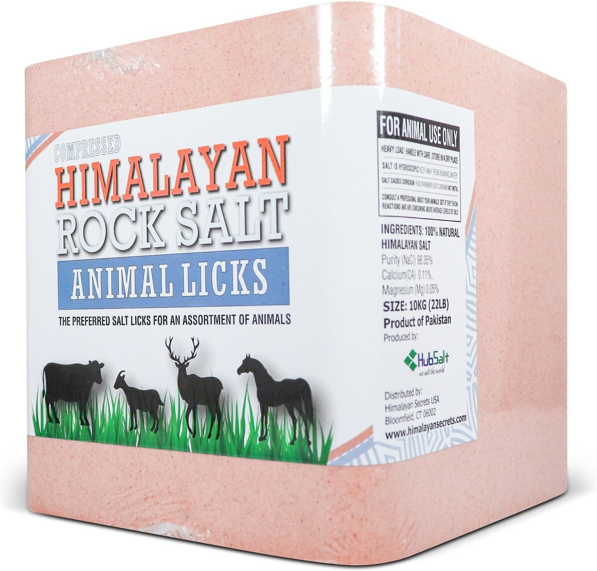 Himalayan Secrets All-Natural Compressed Himalayan Rock Salt Block