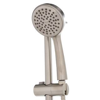 MOEN 1-Spray Eco-Performance 4 in. Hand Shower with Slide Bar in Brushed Nickel 3868EPBN