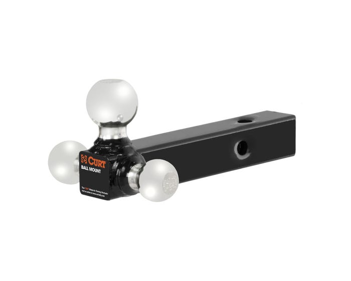 Curt Ball Mount Hollow Tri-Ball 45001