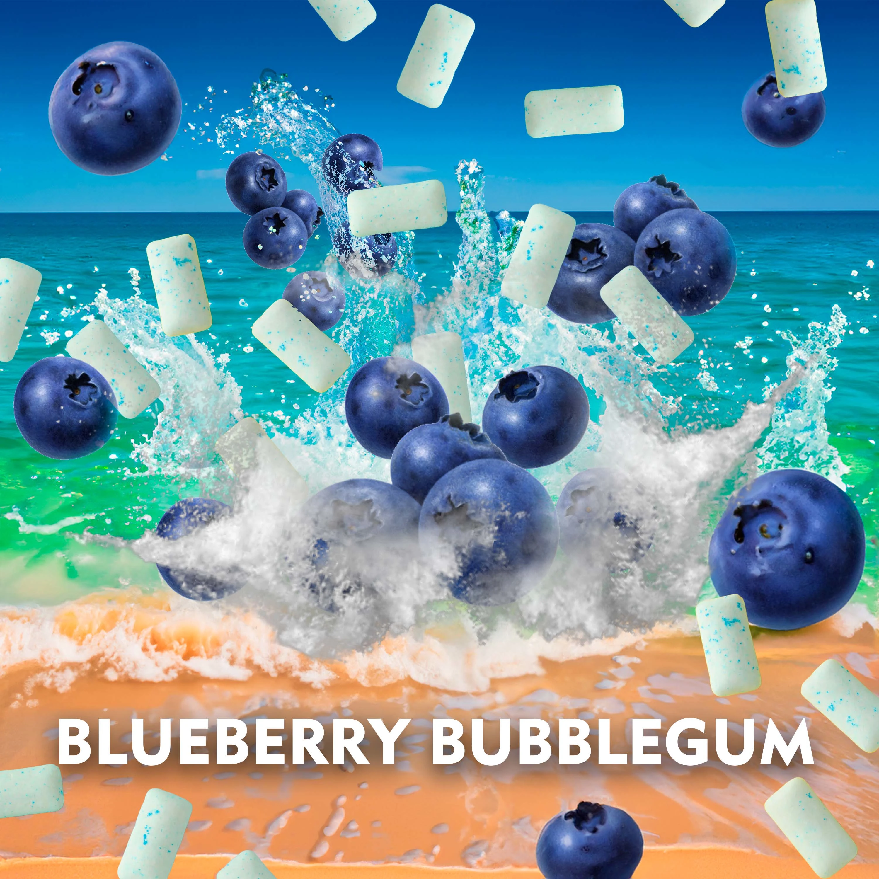 Fumot Tornado Digital Box 12000 Puffs - Blueberry Bubblegum