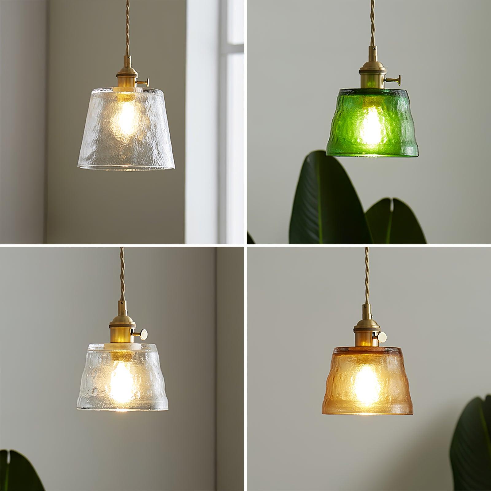 Glass Cup Pendant Lamp