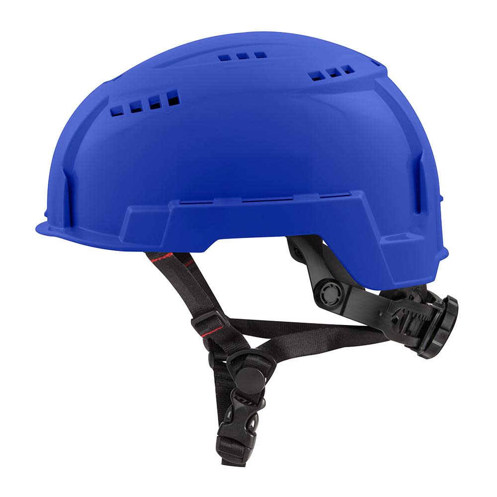 Milwaukee Blue Vented Safety Helmet (USA) - Type 2 Class C 48-73-1304 from Milwaukee