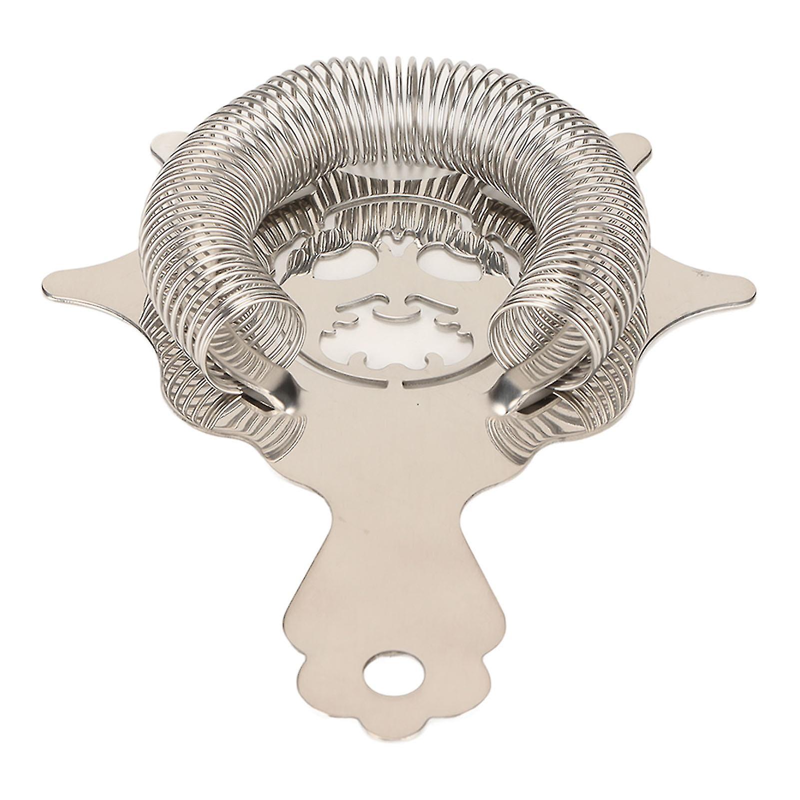 Cocktail Strainer Stainless Steel Bar Cocktail Strainer Filter Multifunctional Bartender Ice Filter