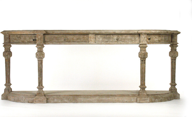 Rockford Console  Distressed   French Country   Console Tables   by HedgeApple  Houzz