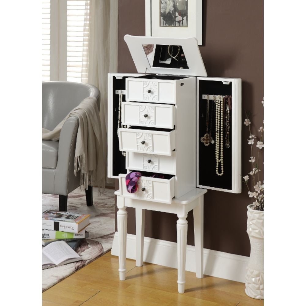 Jewelry Armoire/Jewelry Storage with 4 drawers - - 37179096