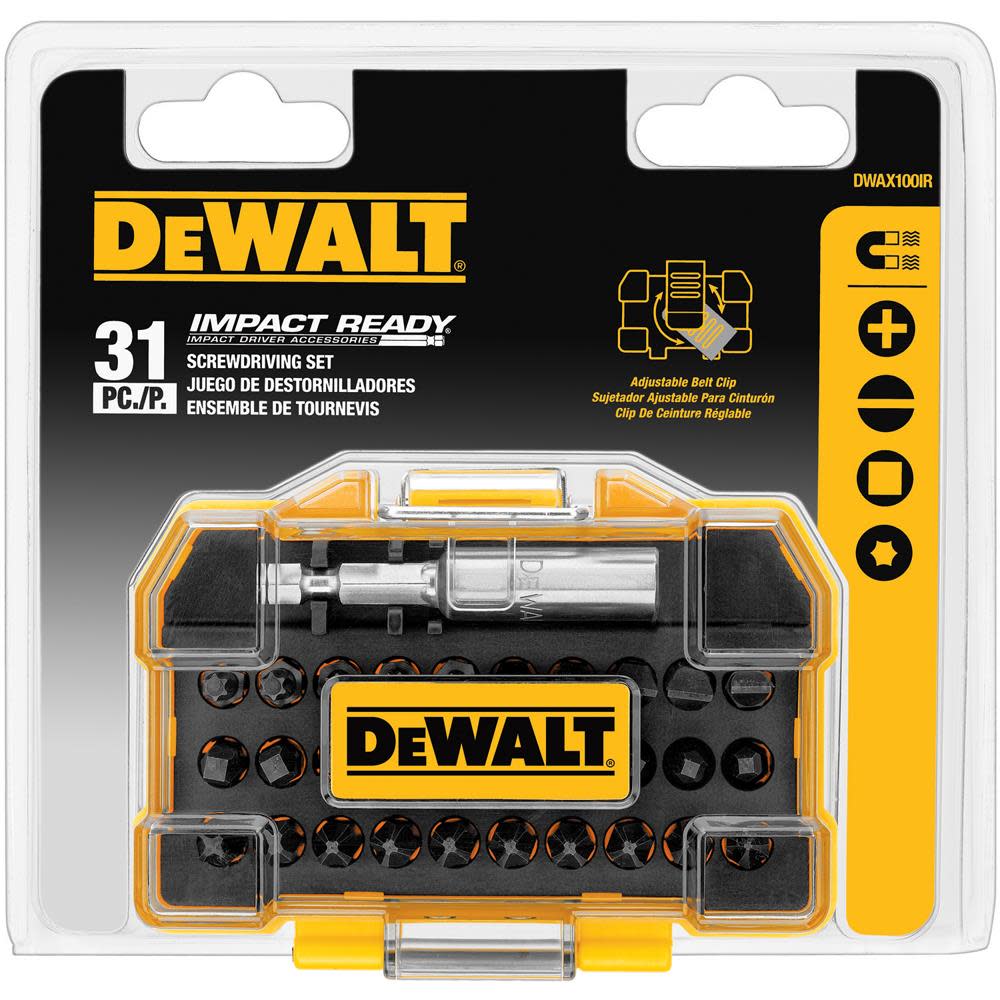 DW 31 pc. Extra Small Tough Case Set DWAX100IR from DW