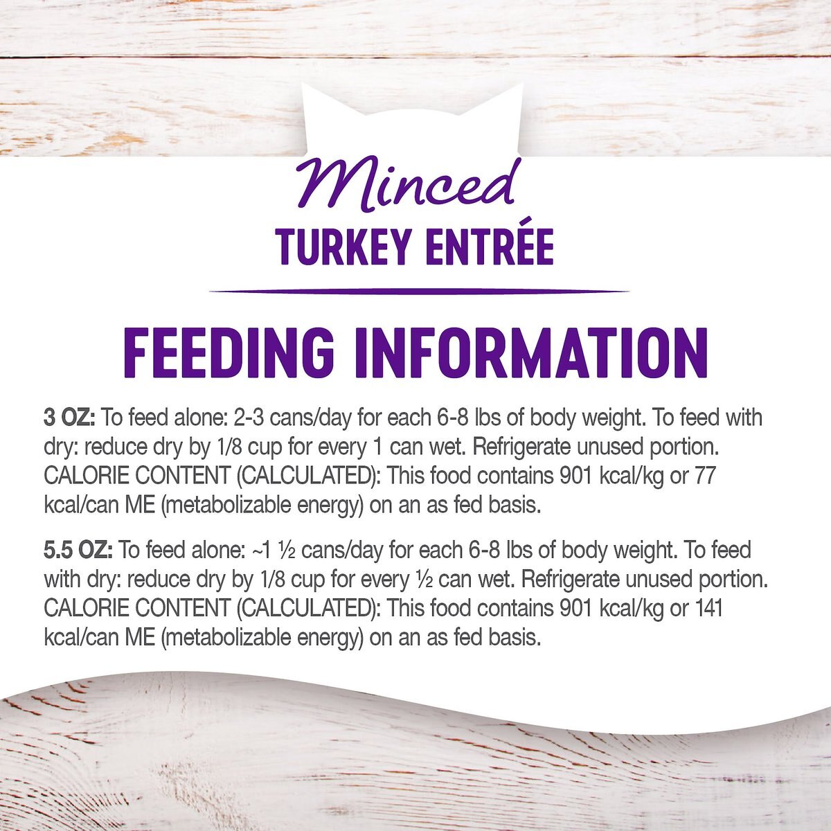 Wellness Minced Turkey Entree Grain-Free Canned Cat Food