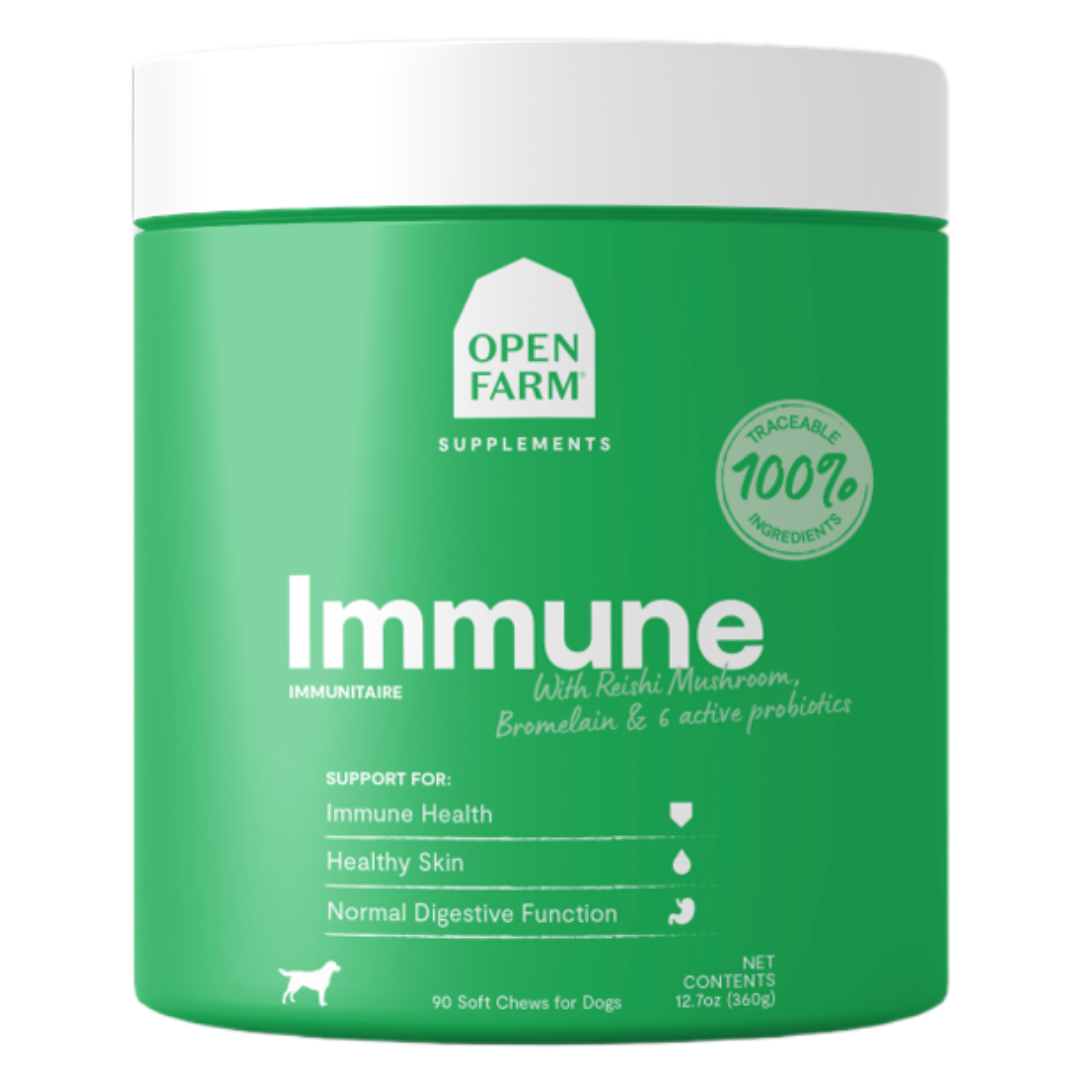 Open Farm All Life Stage Immune Supplement Dog Chews