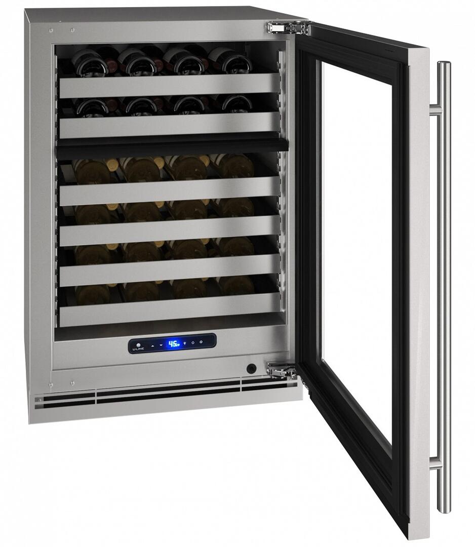 U-Line UHWD524SG01A 5 Class Series 24 Inch Stainless Steel Wine Cooler