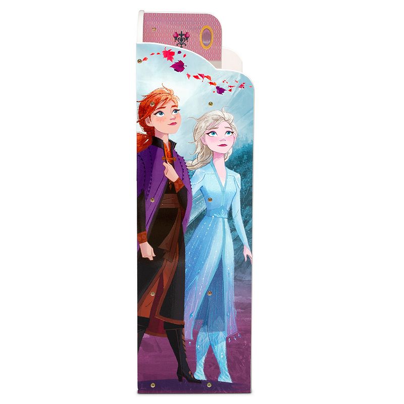 Disney's Frozen 2 Wooden Playhouse 4-Shelf Bookcase for Kids by Delta Children