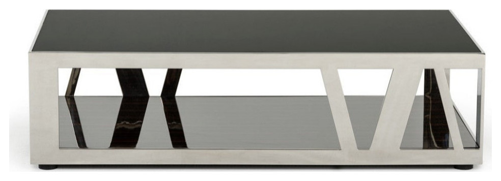 Stasja Modern Ebony Coffee Table   Modern   Coffee Tables   by V.S.D Furniture  Houzz