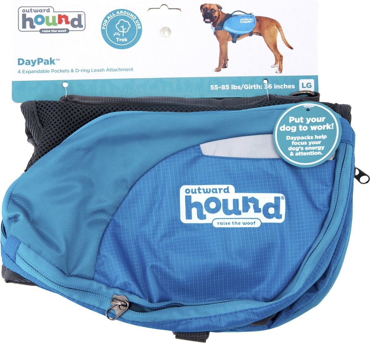 Outward Hound DayPak for Dogs， Blue