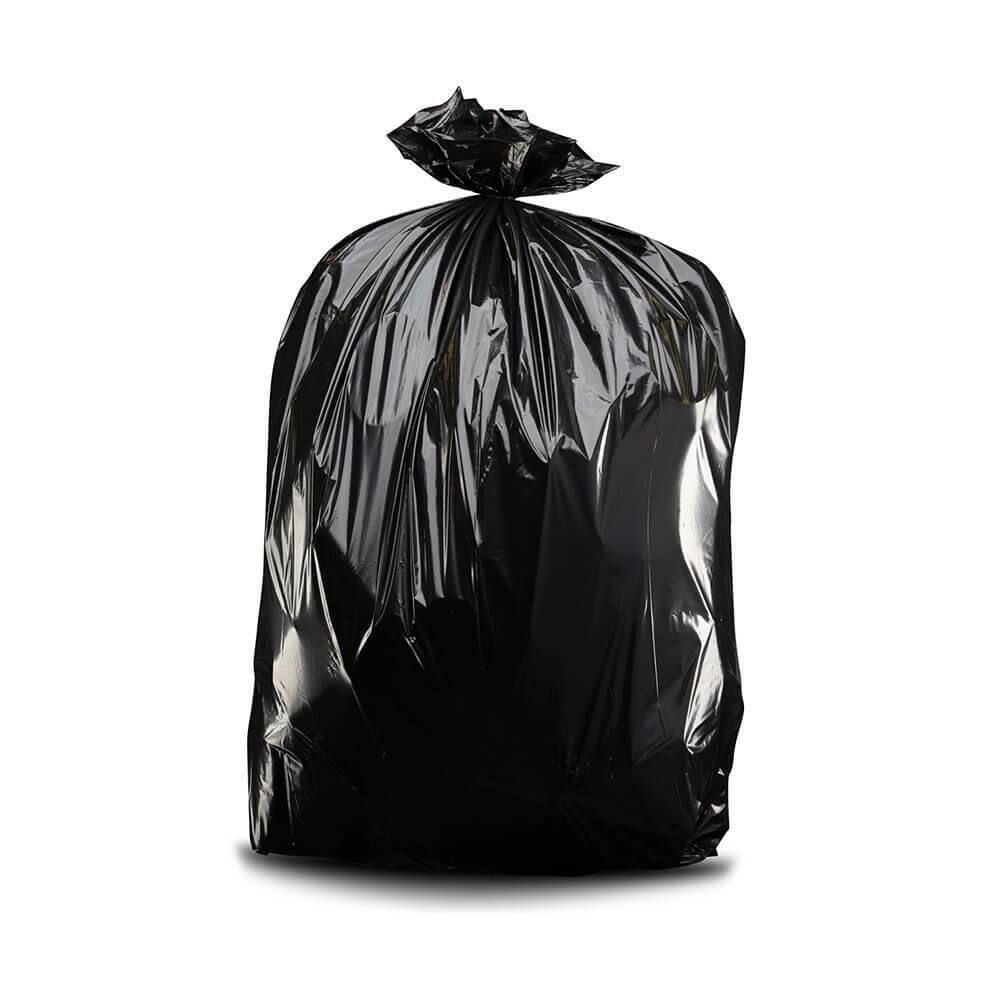 Plasticplace 12-16 Gal. Black Trash Bags (Case of 250) W14LDA