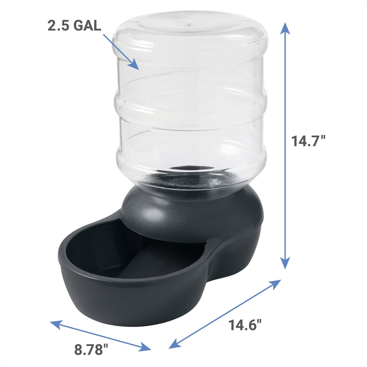 Frisco Wide Mouth Gravity Waterer