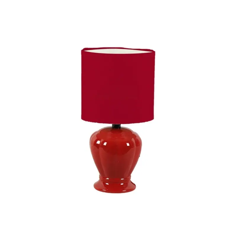 Ceramic Table Lamp With Shade 12.6