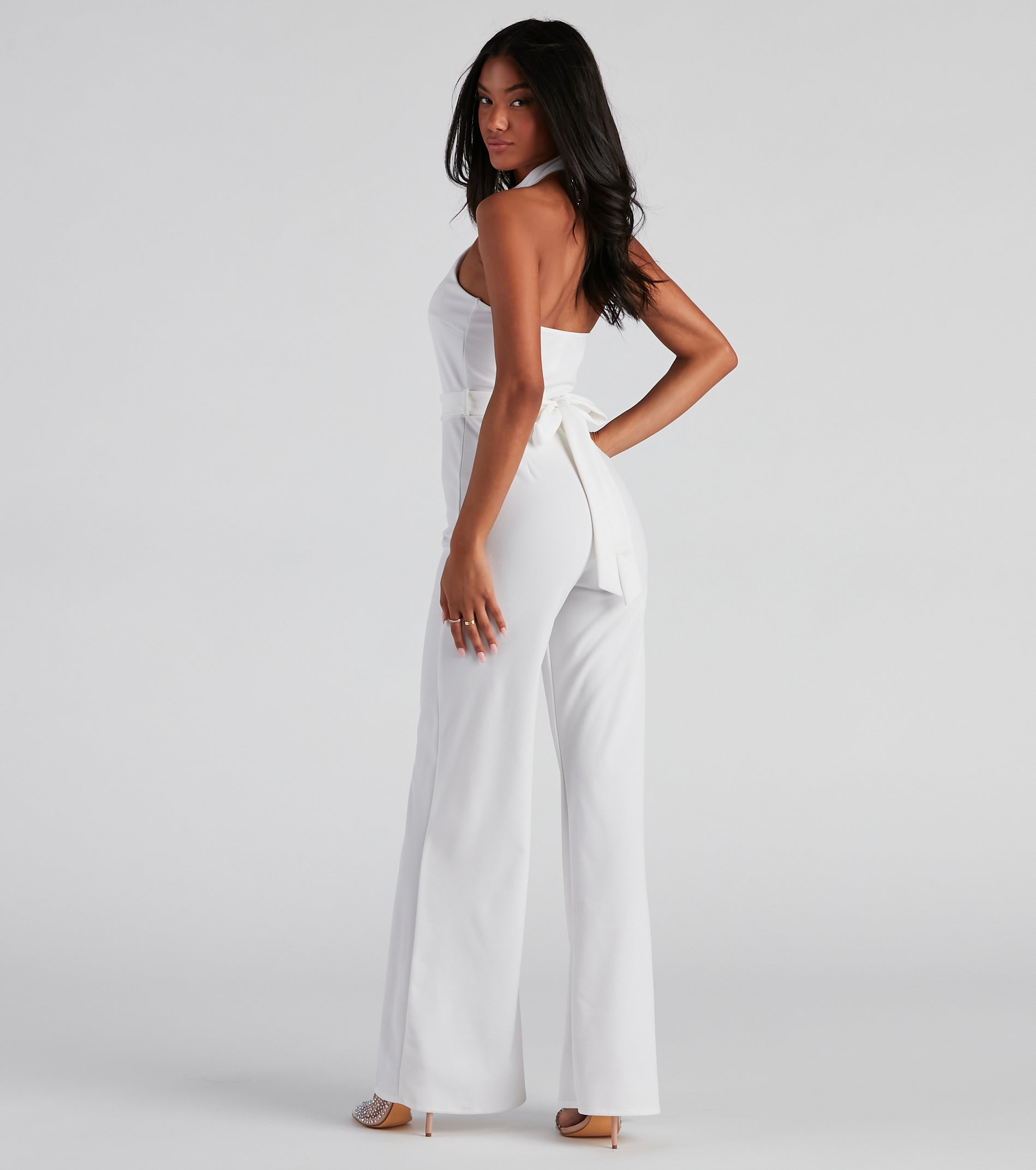 Key To Style Flared Jumpsuit