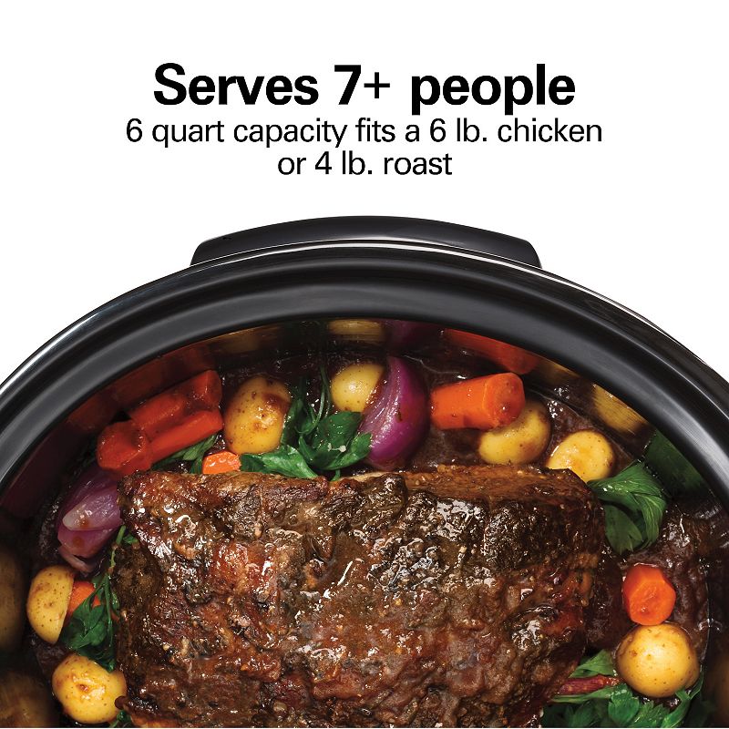 Hamilton Beach Programmable 6-qt. Defrost Slow Cooker