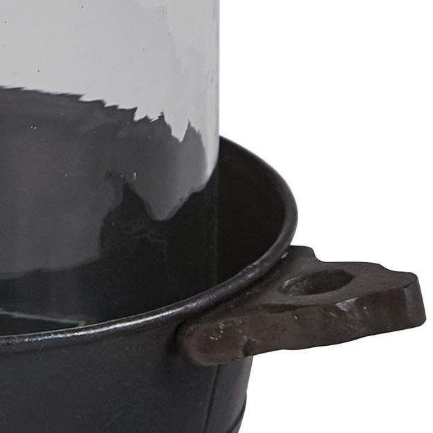 Park Designs Porringer Pillar Holder With Hurricane