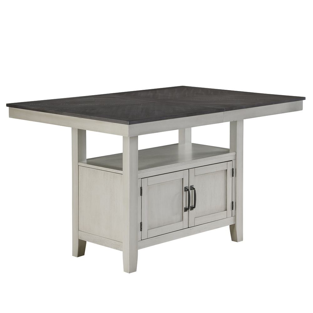 The Gray Barn Hasbrook 80 Inch Counter Height Dining Table