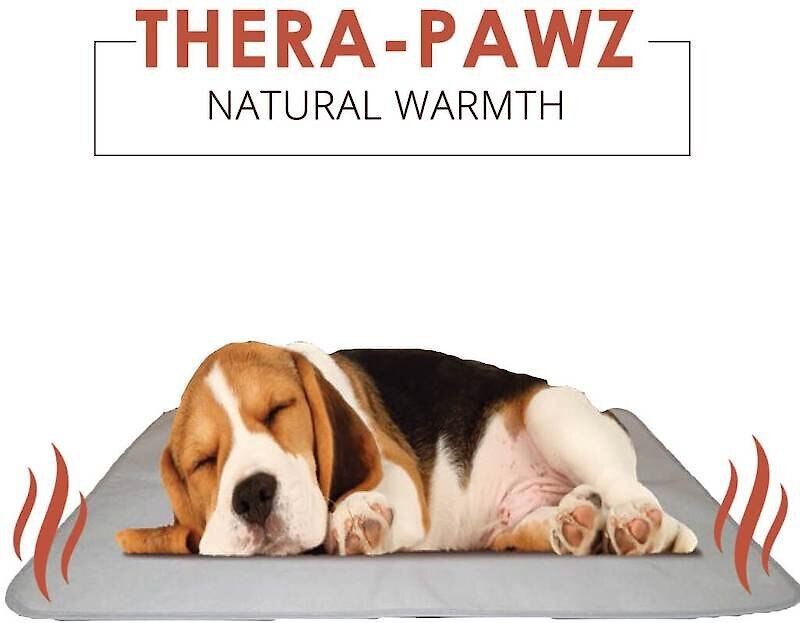 The Green Pet Shop Thera-Pawz Warming Dog and Cat Pad， Grey