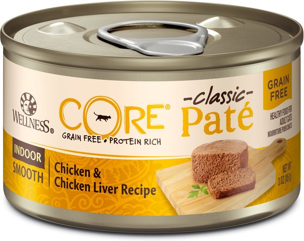 Wellness CORE Grain-Free Indoor Chicken and Chicken Liver Recipe Canned Cat Food