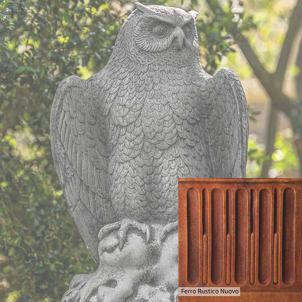 Campania International August Owl Statue