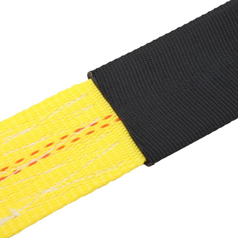 Keeper 2 in. x 36 in. x 3333 lbs. Keeper Axle Strap with D-Ring and Protective Sleeve Rope 04228