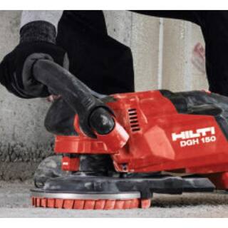 Hilti 120 Volt 6 in. DGH 150 Corded Brushless Concrete Diamond Angle Grinder with locking switch 2232387