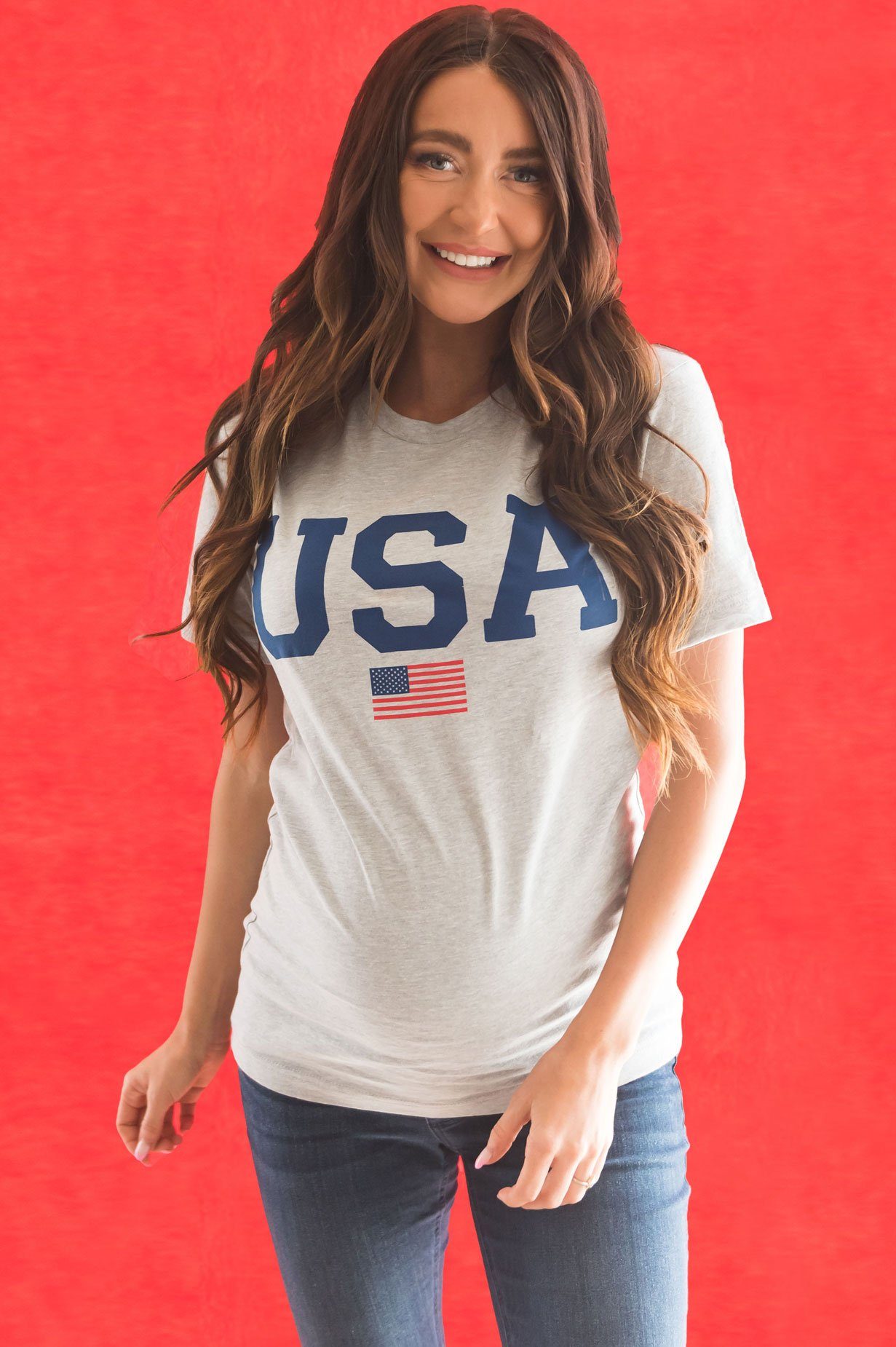 USA Modest Graphic Tee