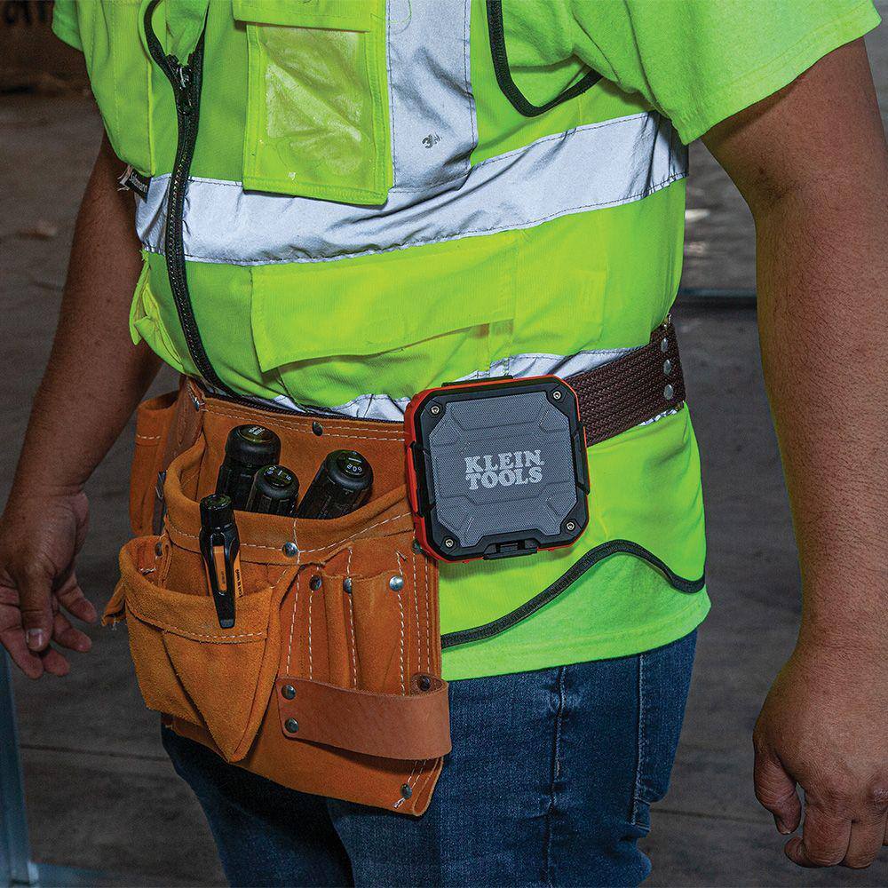 Klein Tools Wireless Jobsite Speaker with Magnetic Strap AEPJS2