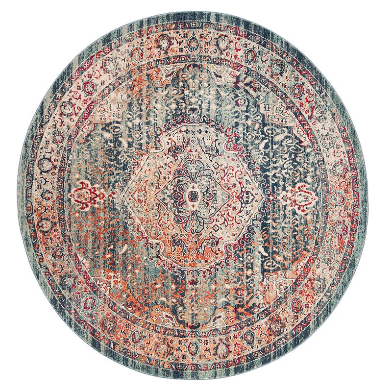 Safavieh Shiloh Distressed Medallion Rug