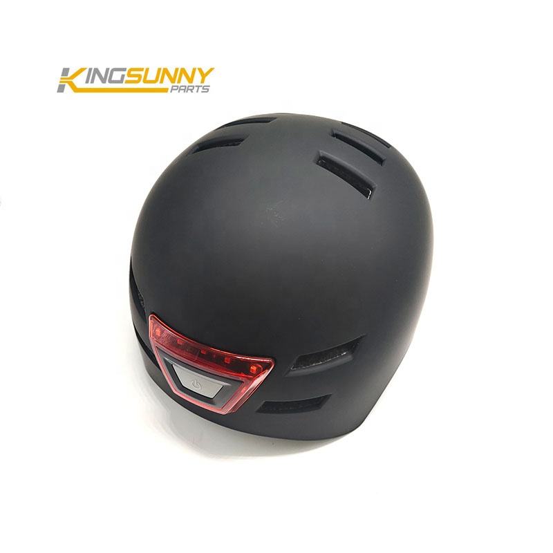 Helmet with light Size  S M L Warning Light Flash Headlight Safety Helmet with LED Electric Scooter Bike Accessories