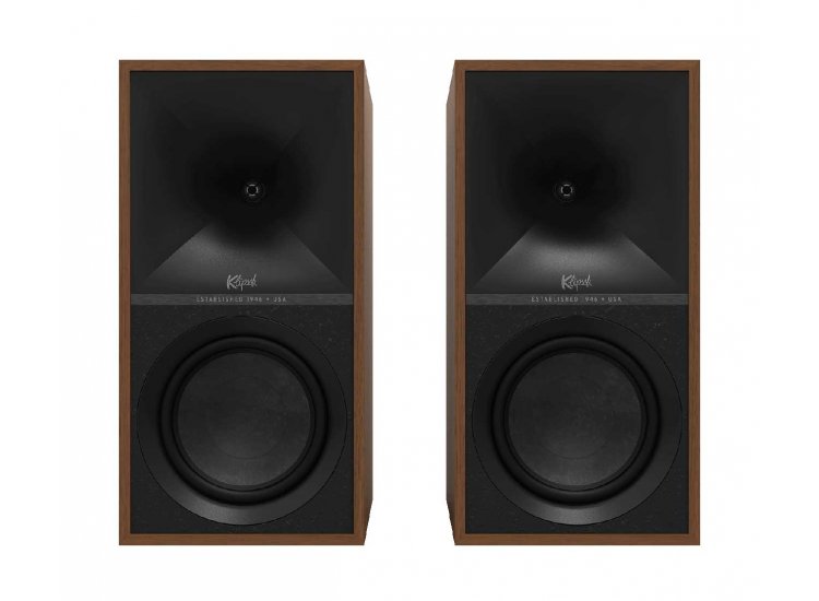 Klipsch The Sevens Heritage Inspired Walnut Powered Bookshelf Speakers (Pair)