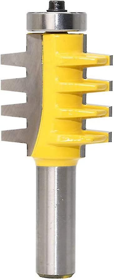 Reversible Finger Glue Joint Router Bit Woodworking Milling Diy Tool [shaft Diameter: 1/2'' (12，7 Mm)