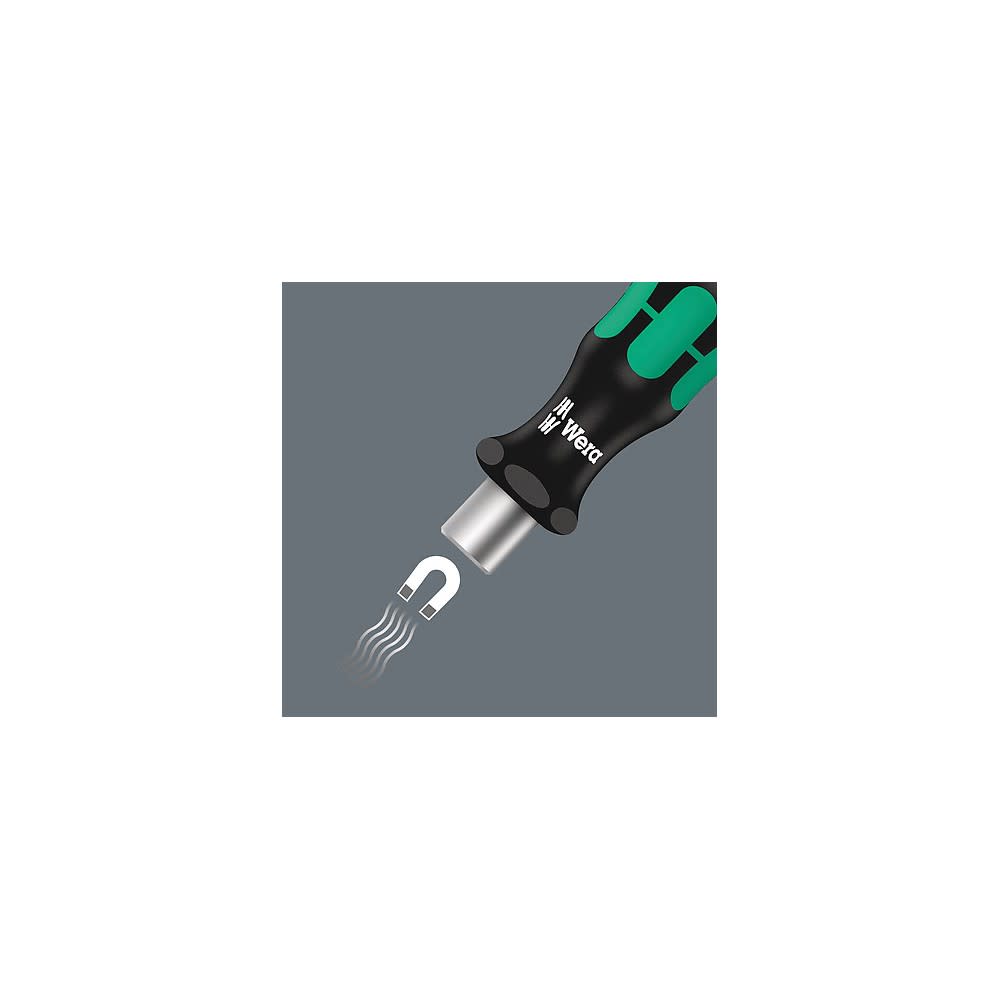 Wera 813 78 mm Hex Tip Kraftform Plus Bitholding Screwdriver