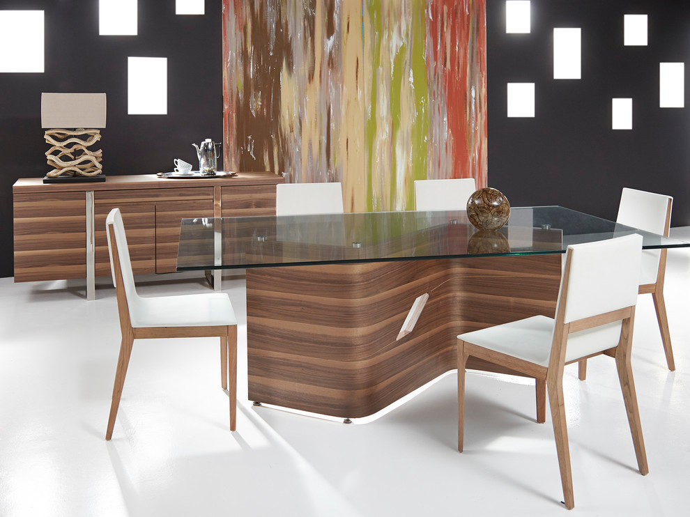 Adeline Dining Chairs  Set of 2   Transitional   Dining Chairs   by Bellini Modern Living  Houzz