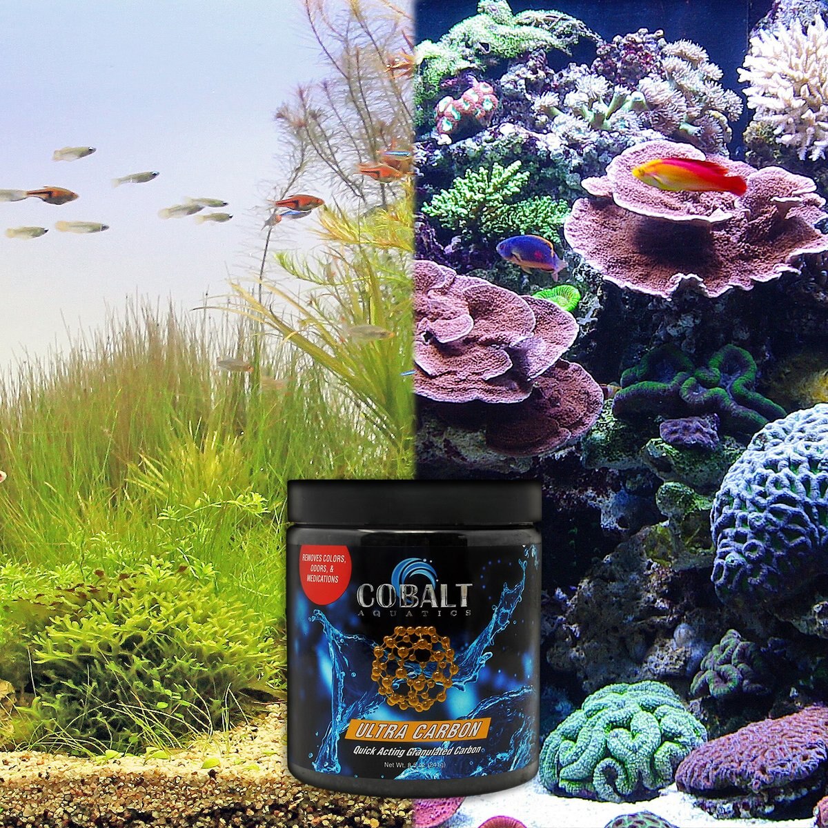 Cobalt Aquatics Ultra Carbon Quick Acting Granulated Carbon