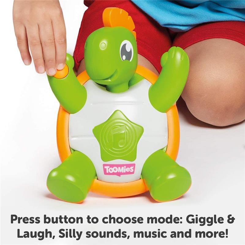 Tomy Toomies Sensory Toys Tickle Time Turtle