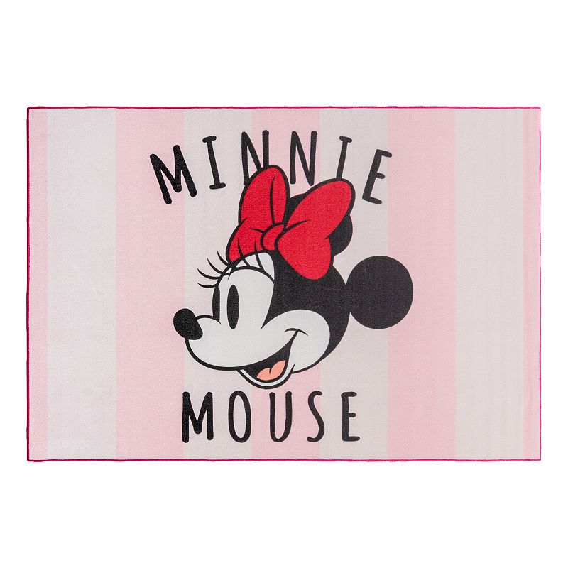 Disney's Minnie Stripes Area Rug - 4'6'' x 6'6''