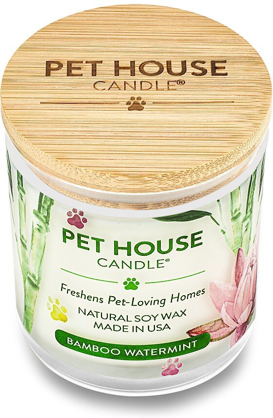 Pet House Bamboo Watermint Natural Soy Candle