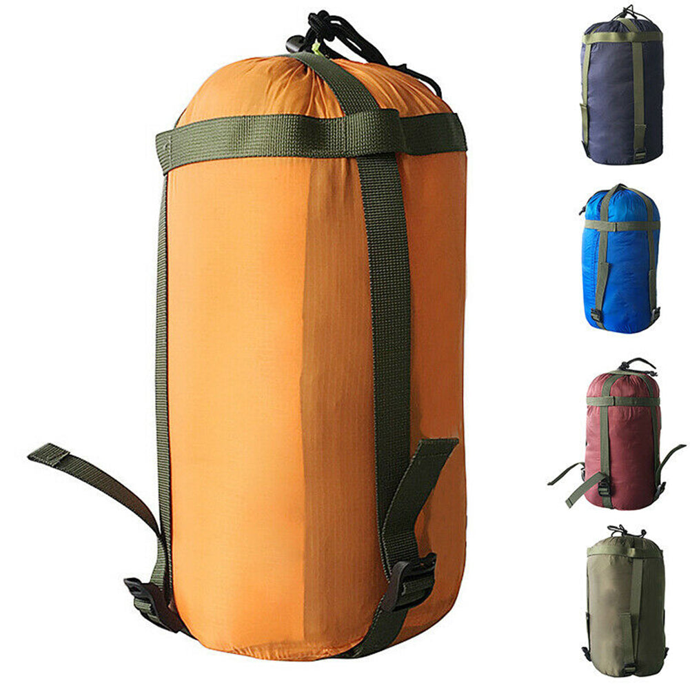 Waterproof Compression Stuff Sack Outdoor/Camping Sleeping Bag Storage Pack with Drawstring