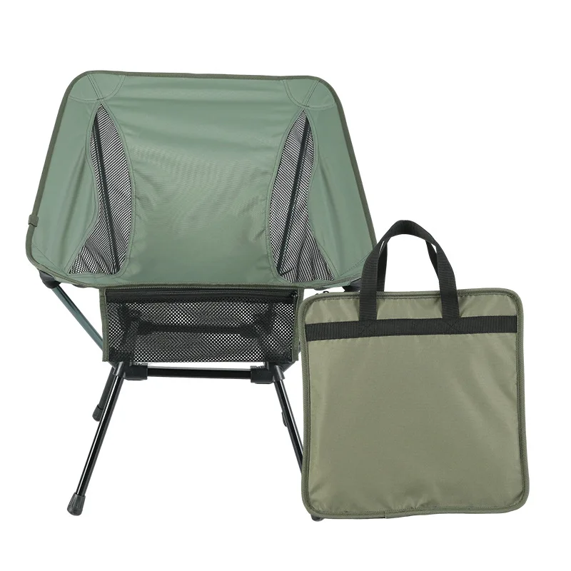 2023 Hot Sale Ultra light Outdoor Beach Portable Folding Adjustable Moon Camping Chair For Hiking