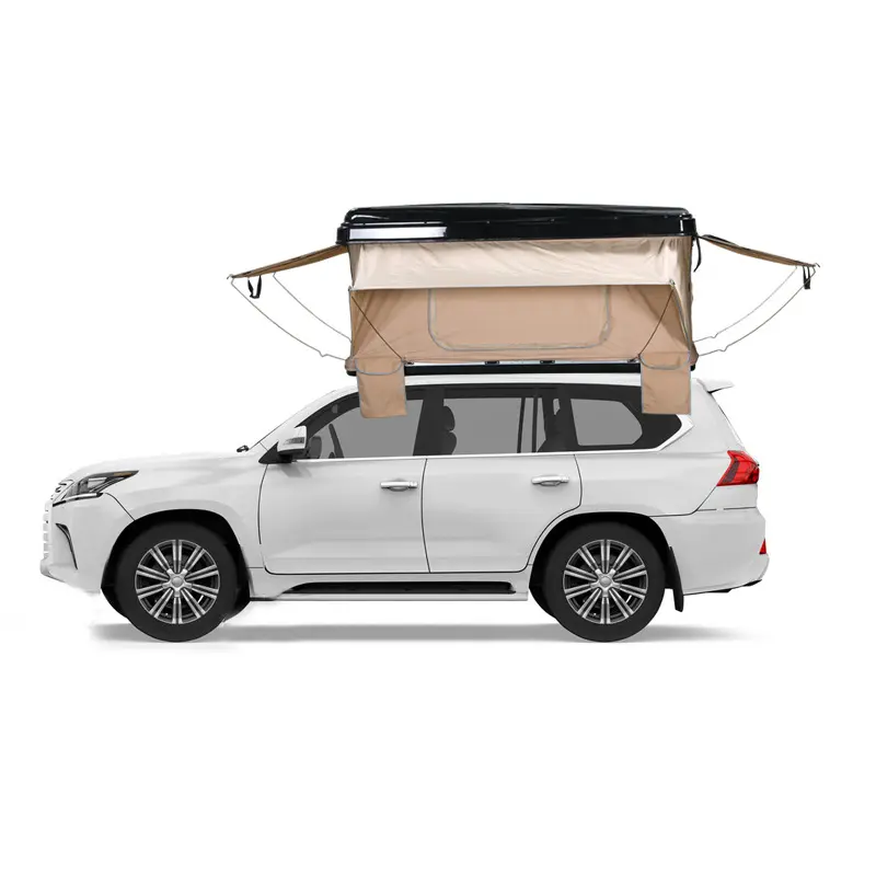 Suv Aluminium Waterproof Foldable Family Outdoor Quick Open Camping Car Roof Top Tent