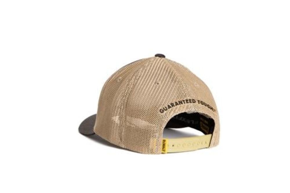 DEWALT Oakdale Trucker Hat with Patch Bark with Tan Mesh - OSFA DXWW50041-310-OSFA from DEWALT