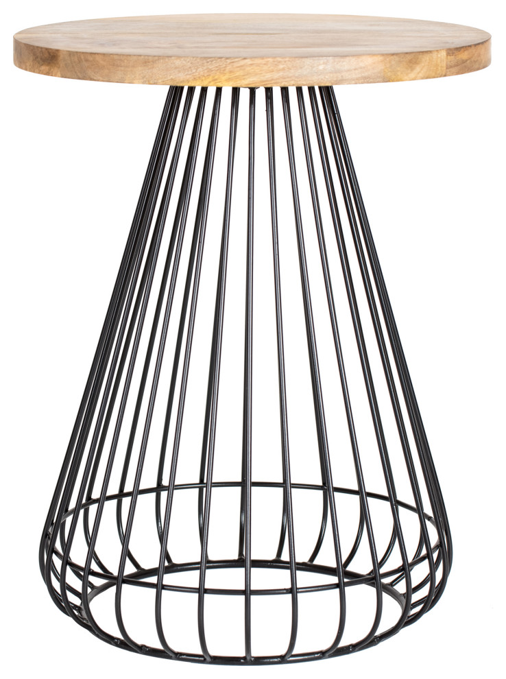 Melody Designer Cage Table   Industrial   Side Tables And End Tables   by MH London  Houzz