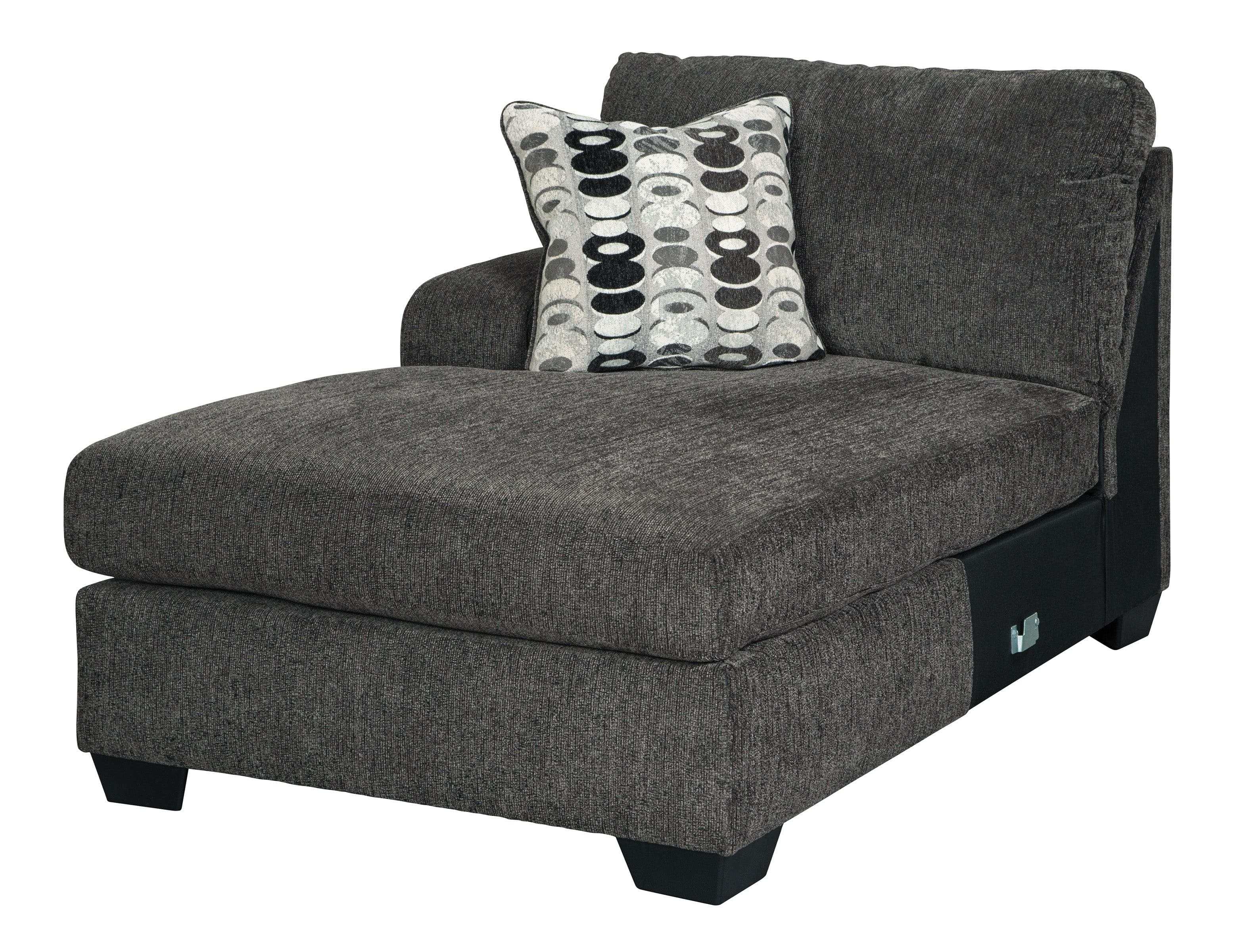 (Online Special Price) Ballinasloe Smoke 3pc Sectional w/ LAF Chaise