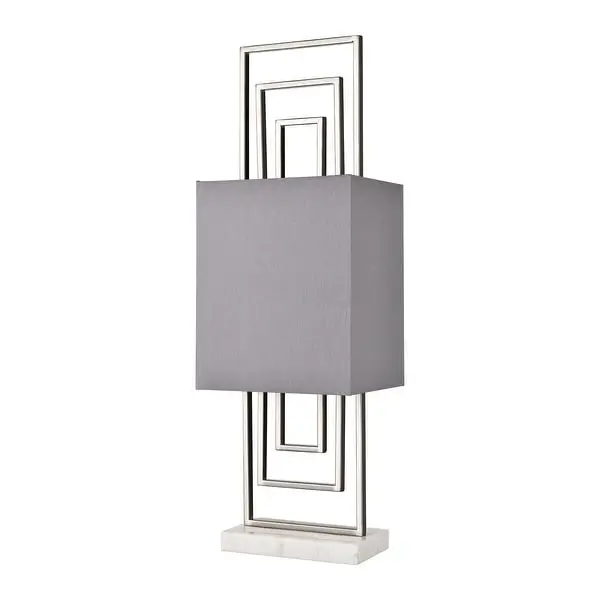 Marstrand 30'' High 1-Light Table Lamp - Satin Nickel